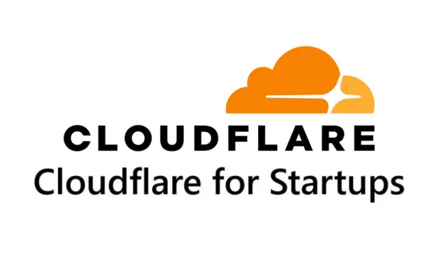 Cloudflare for Startups